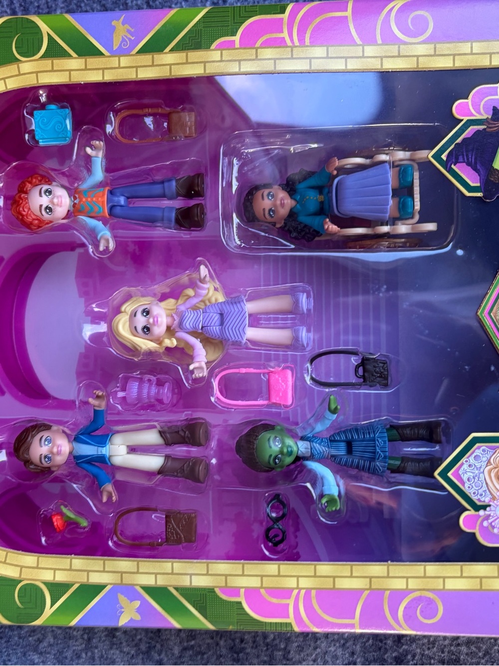 Wicked Students of Shiz 5 Small Doll Elphaba Glinda Multipack New In Box